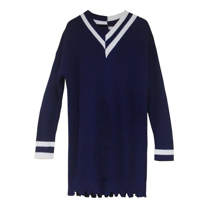 Европейская и американская женская зимняя одежда 2020 Новое свободное вязаное