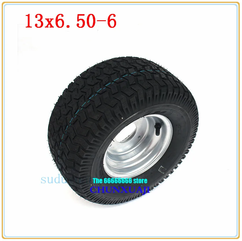 13 дюймов вакуумные колеса 13x6. 50-6 шины для 4 колеса ATV Go-kart экскурсионные автомобильные аксессуары для ГОЛЬФ багги косилки газонокосилки