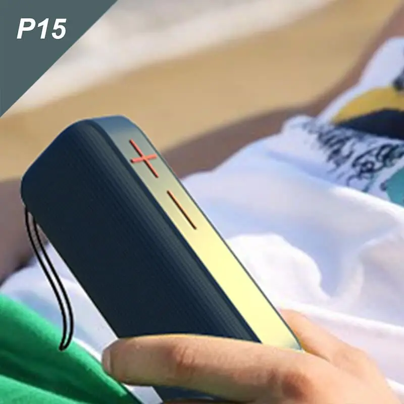 Портативная Bluetooth Колонка Hopestar P15 сабвуфер Беспроводная колонка музыкальный