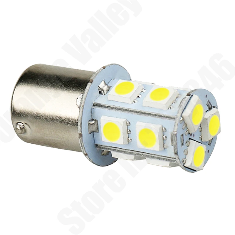 100 шт. 1156 BA15S P21W 13 SMD 5050 светодиодсветодиодный лампа для стоп-сигнала поворота