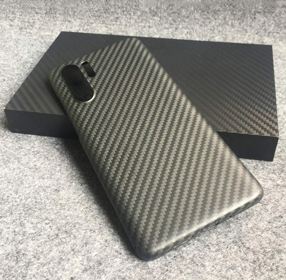 Оригинальный дизайнерский чехол из настоящего углеродного волокна для huawei P30 Pro