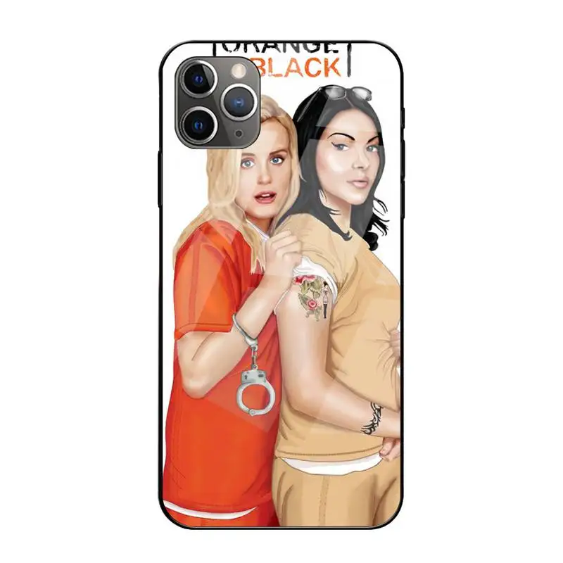 

0 Orange Is The New Black Season Phone Case Tempered Glass For Iphone6plus 6S 7 7plus 8 X XS XSmax XR 11 12 Pro Max 12mini