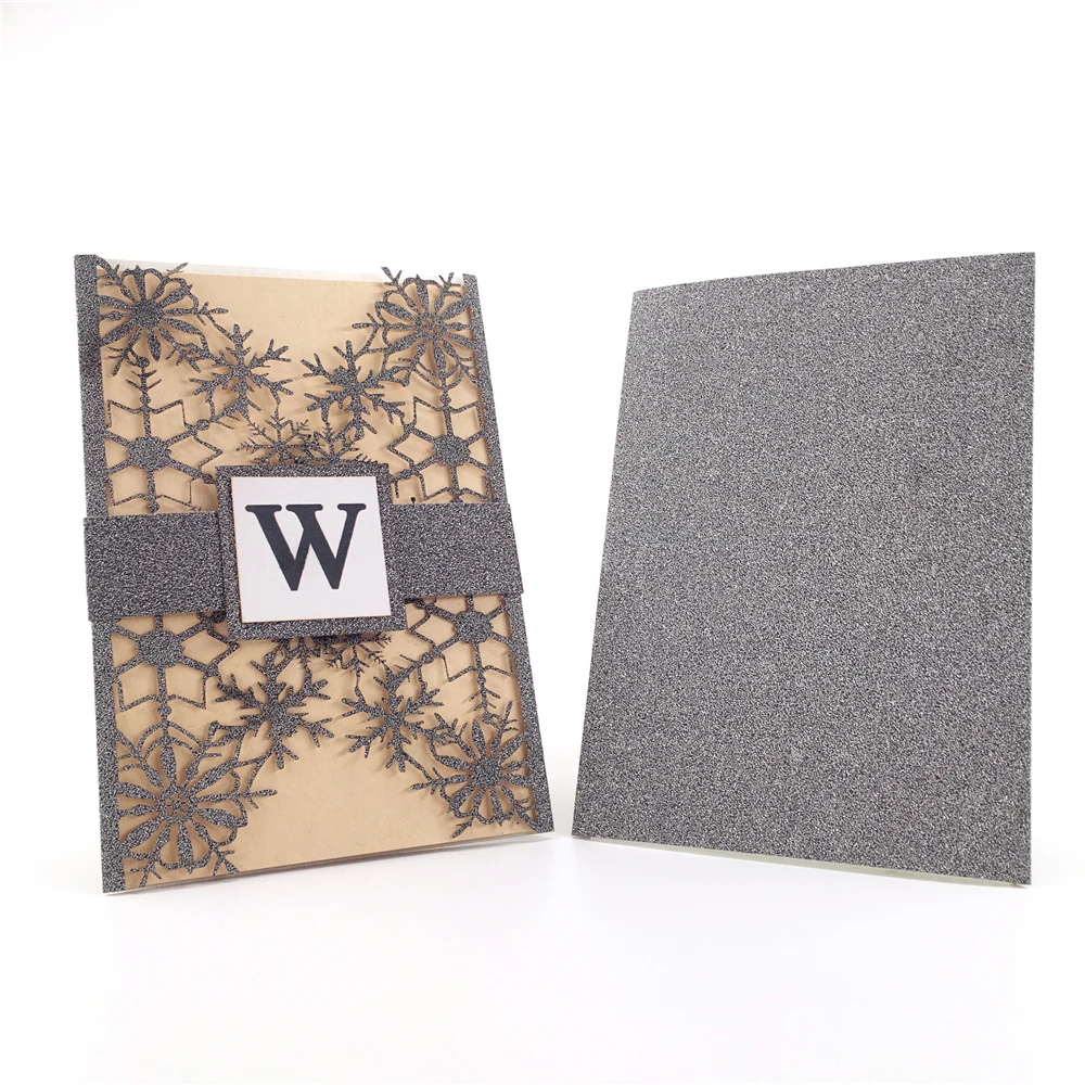 1 шт синие Серебристые золотистые блестящие бумажные свадебные пригласительные