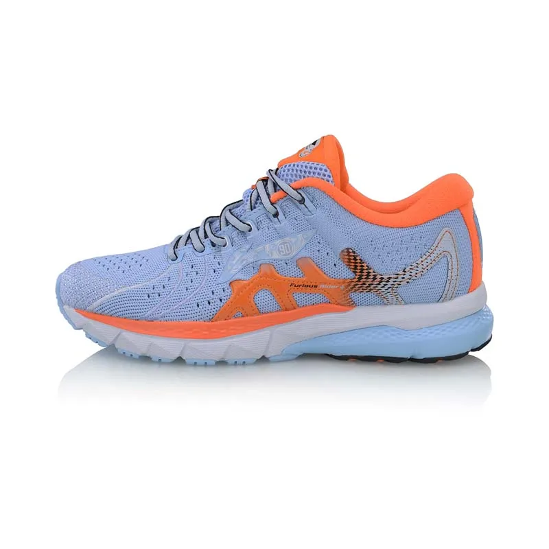 Li-Ning/Женские беговые кроссовки FURIOUS RIDER 4, устойчивые кроссовки, спортивная обувь с подкладкой, ARZP002 XYP884 - Цвет: ARZP002-3H