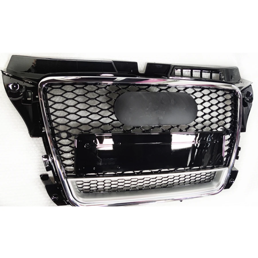 Автомобильный передний спортивный шестигранный сетчатый решетчатый гриль с