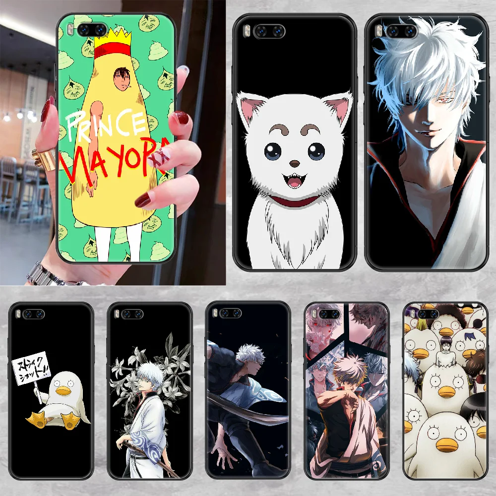 Чехол для телефона с аниме GINTAMA Xiaomi Mi Max Note 3 A2 A3 8 9 9T 10 Lite Pro Ультрачерный чехол