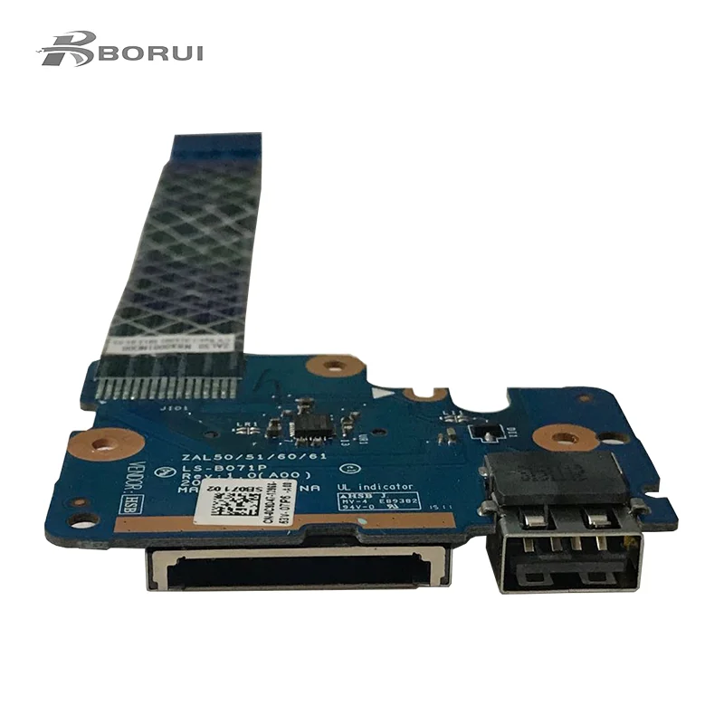 BORUI Оригинальная для Dell Latitude 3450 usb-камера с флеш-картой памяти SD кард-ридер плата и