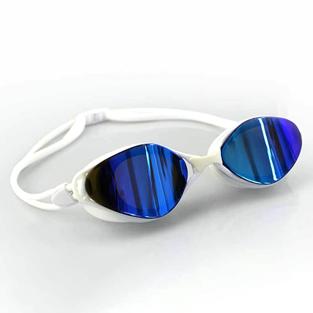 DMAR гальванические плавательные очки противотуманные плавательные очки для вождения Профессиональные Водонепроницаемые силиконовые очки