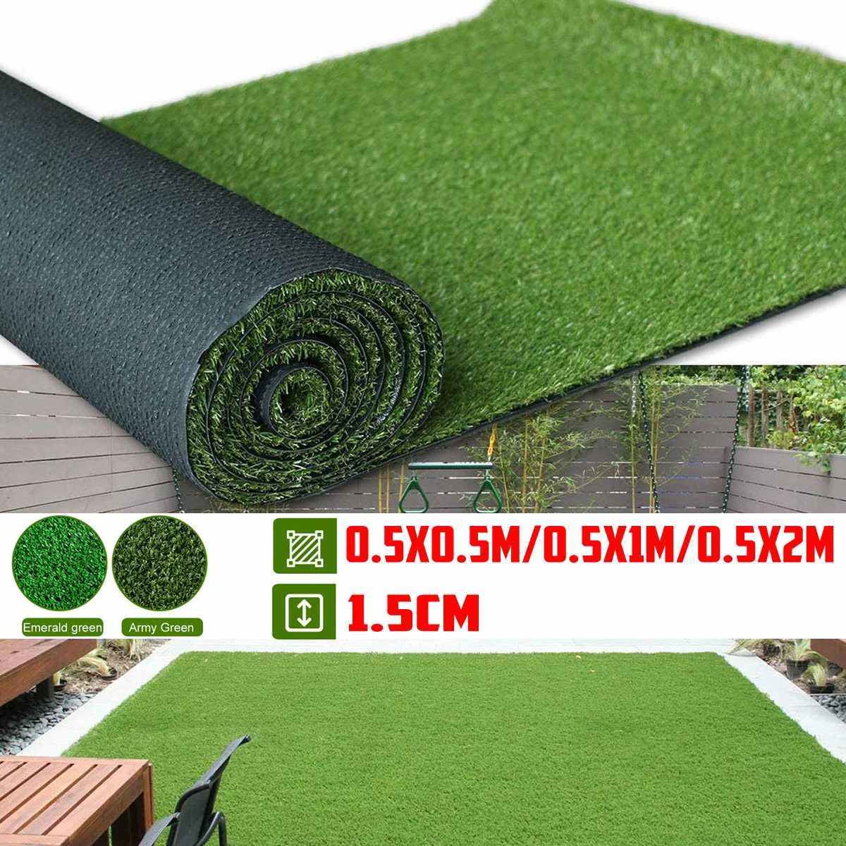 

Искусственные растения для украшения сада, 50/100/200 см