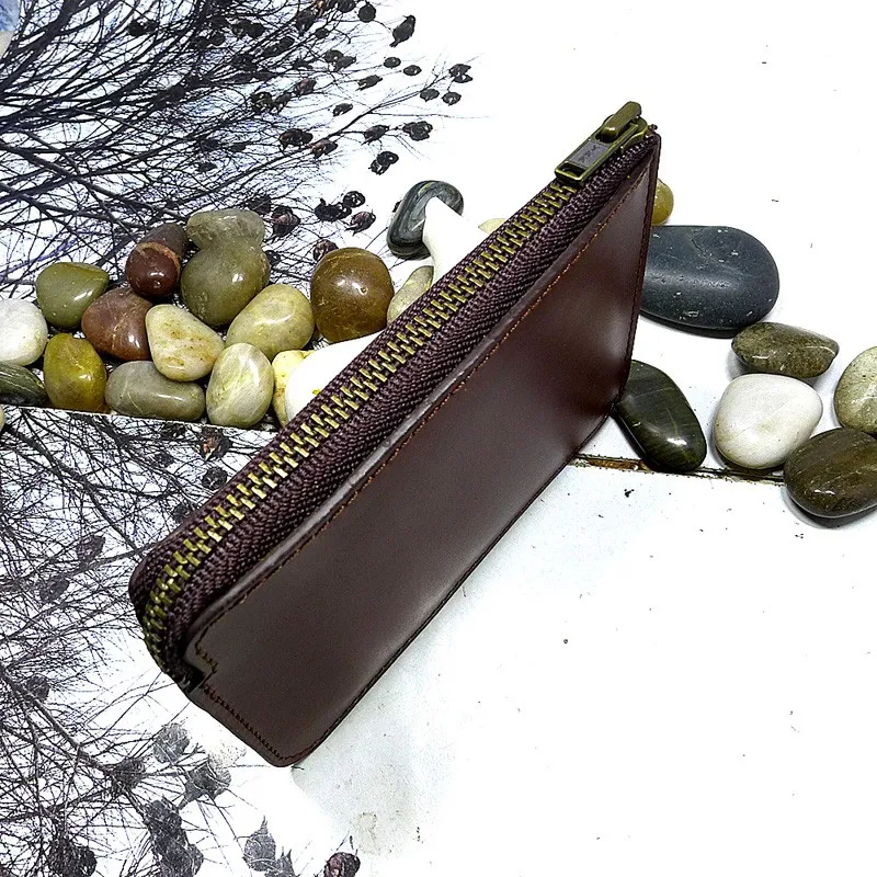 Blongk тонкий Молнии Поясная Сумка Кожаная Мини поясная сумка для водительского