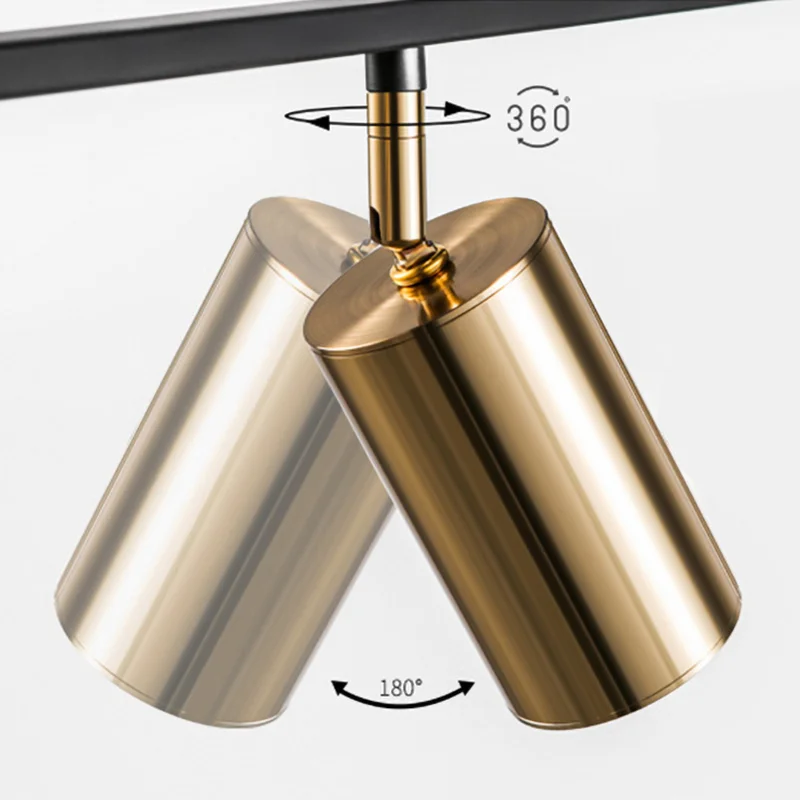 Дизайнерская трубчатая люстра Современный домашний декор освещение