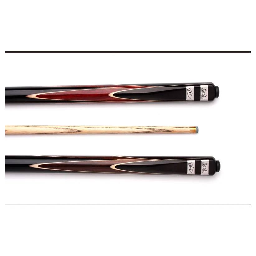 Original LP TIANSHA 3/4 Piece Snooker Cue Kit with Case+Extension 9.8mm Tip One Billiard Rare Wood Inlay | Спорт и развлечения
