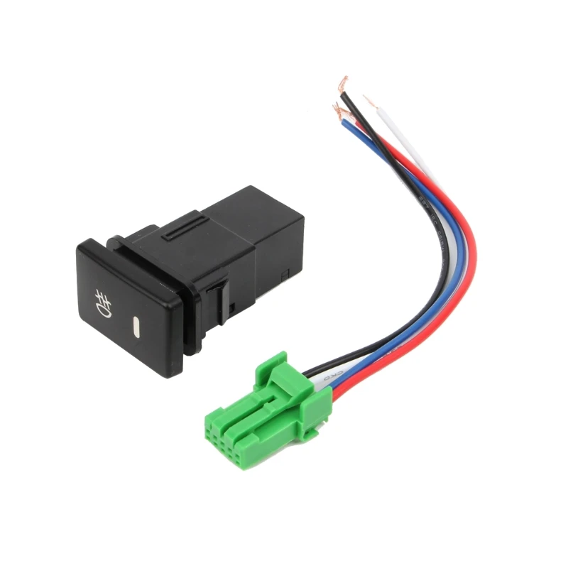

DC12V Front Fog light Push Switch 4 Wire Button for toyota Camry Corolla