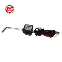 pneumatic oil dispenser high accuracy flexible electronic digital oil meter gun
