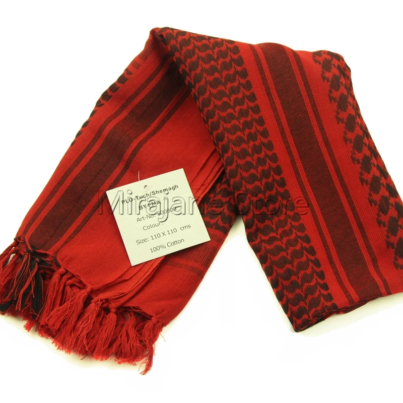 7 цветов мусульманские шарфы Shemagh армейский военный тактический шарф в арабском