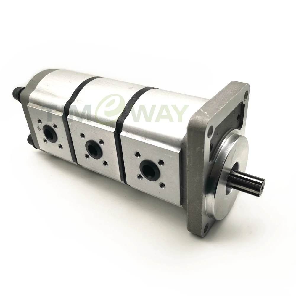 Фотографический гидравлический Шестеренчатый насос для экскаватора Kubota KX033 10