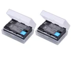 Аккумулятор для фотоаппарата 2x2650 мА  ч LP-E6 lpe6 LP E6 E6N, Аккумулятор для камеры Canon LP-E6N EOS 5DS 5D Mark II Mark III 6D 7D 60D 60Da 70D 80D