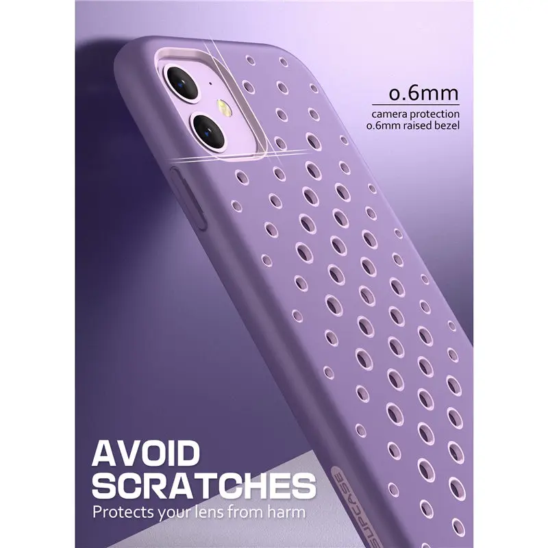 Чехол для iPhone 11 6,"() SUP чехол UB Sport Premium Hybrid Liquid Silicone Rubber+ чехол из поликарбоната со встроенной защитной пленкой