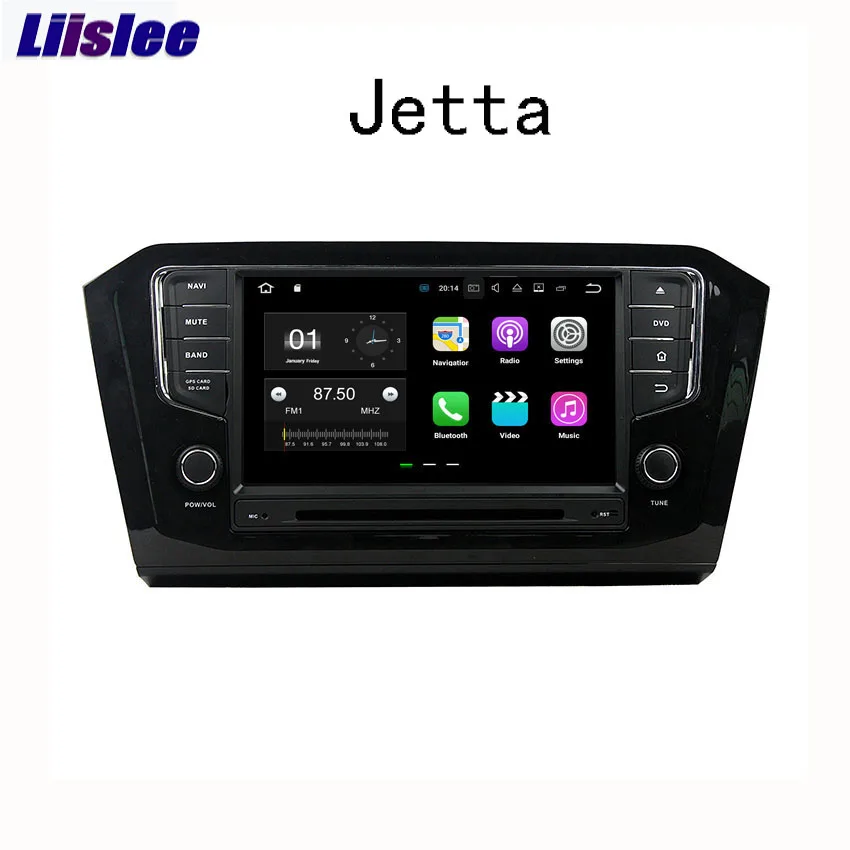 Liislee для VW Jetta 2013 ~ 2017 Автомобильный навигатор GPS Android Аудио Видео Радио HD сенсорный