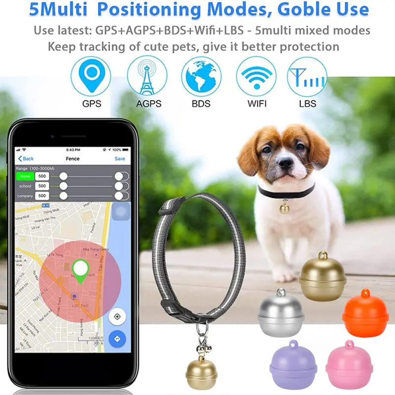 

Tracker- For Cats And Dogs Collars-pet GPS Locator-pet Anti-lost Tracker-accurately Locate Historical Routess