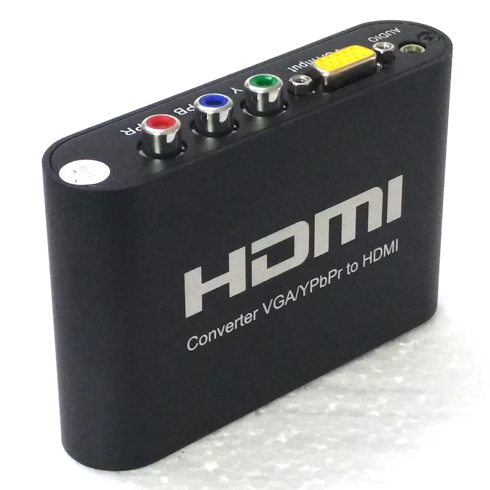 Преобразователь Charmvision CVY2H VGA YPbPr в HDMI преобразователь с HDDB 15PIN Y Pb Pr 3 5 мм стерео