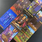 Новейшие высококачественные карты Таро Эдгара Аллана Poe для ознакомления с предсказаниями настольная игра с руководством в формате PDF