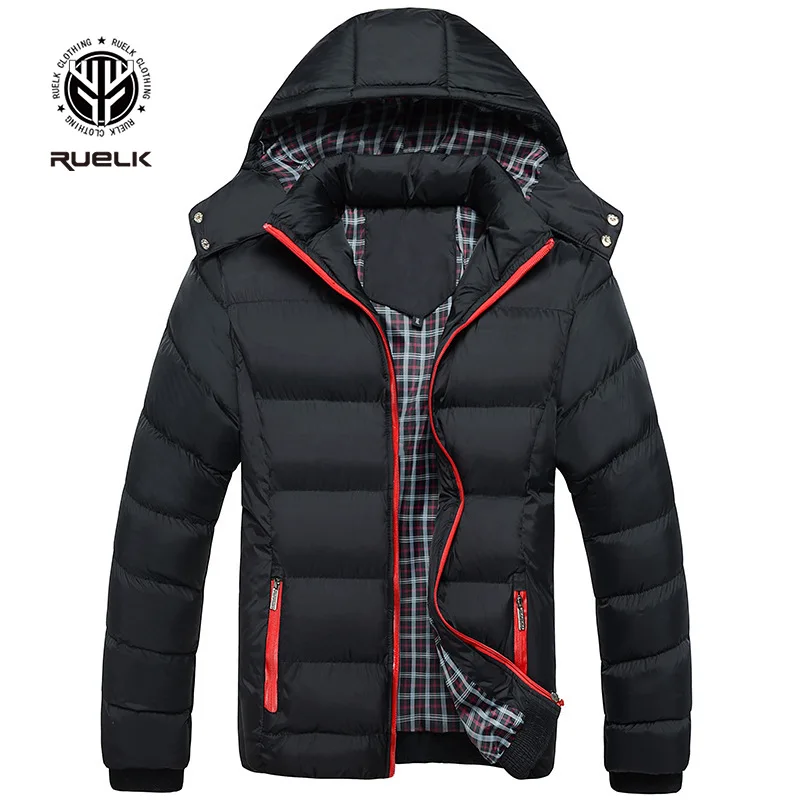 

Men's Thick Coats Hooded Parkas 2021 Winter Mens Jackets Warm Breathable Coat Male Overcoat Mens Cotton Clothing Plus Size L-5XL