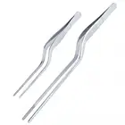 1 шт. покрытие Пинцет барбекю зажим для барбекю щипцы сервировочные презентации Нержавеющаясталь приборов для морепродуктов Кухня шеф-повара поставки 1621 см