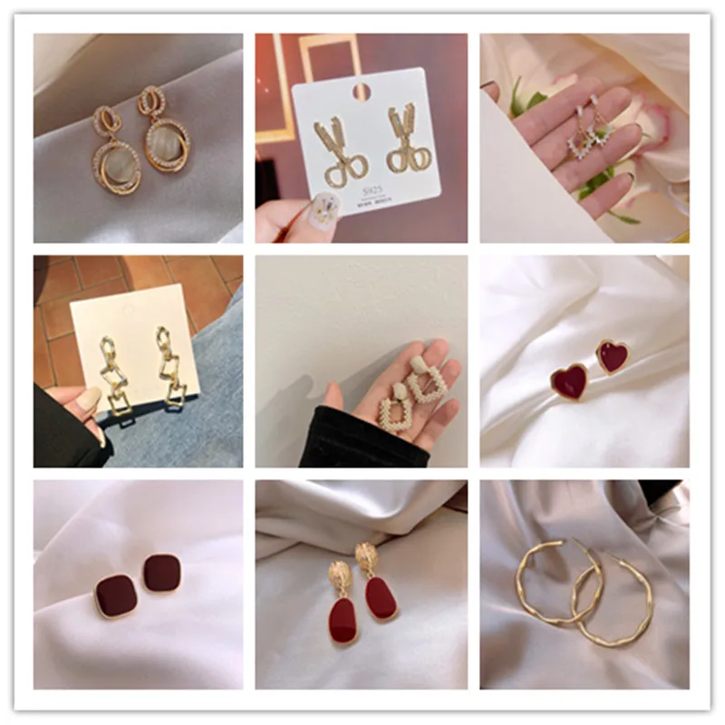 

New 2021 Fashion Hanging Women Earrings Jewelry Long Tassel Butterfly Drop Earrings Girls Party Gifts