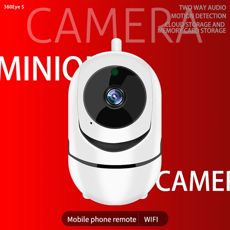 

EC80IR Night Vision MINI Baby Monitor for CCTV Network 1080P Security IP Camera Intelligent Auto Tracking Human Motion Detection