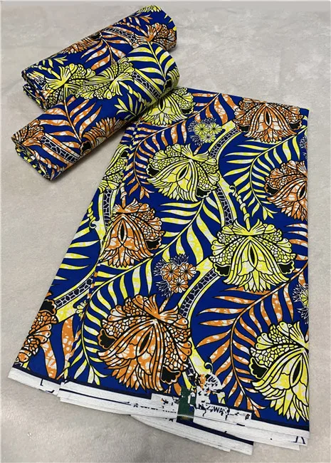 

Blesing new african wax fabric wholesale 2020 high quality 100% cotton african print fabric tissue wax