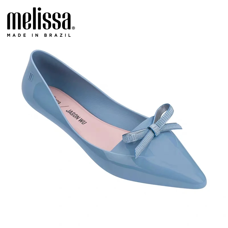 Melissa/Женская обувь на плоской подошве с жемчугом Сандалии melissa adulto Женская летняя