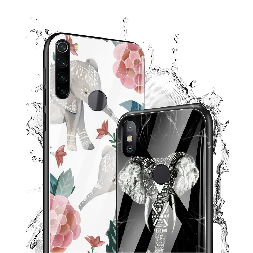 Тестовый стеклянный чехол для Xiaomi Redmi Note 8T 9S 7 8 9 K30 Pro Zoom Mi A3 CC9 9T 10 Lite 5G X2 Phone