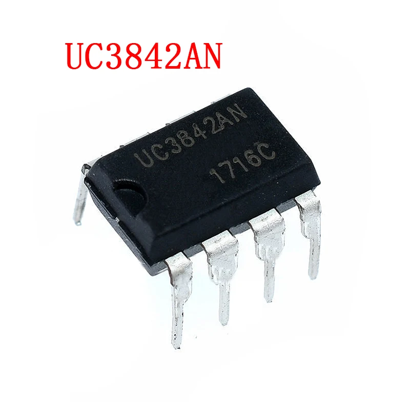 10 шт. UC3842AN DIP8 UC3842 UC3842BN DIP 3842AN DIP-8 UC3842A UC3842B новая и оригинальная ИС | Электронные