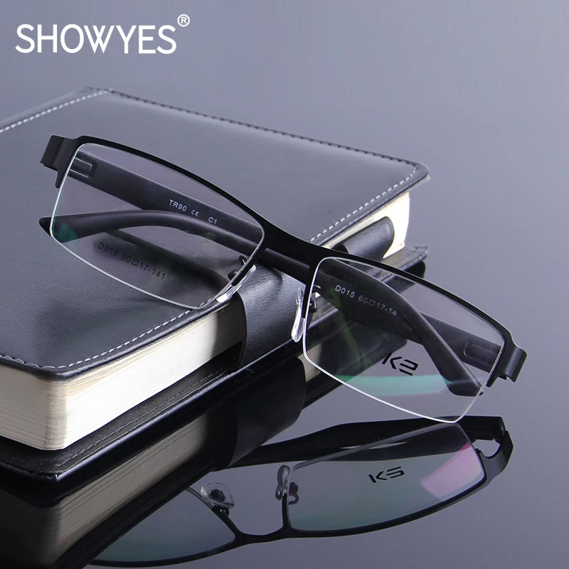 Модные очки для близорукости мужские TR90 оптические компьютерные чтения оправы