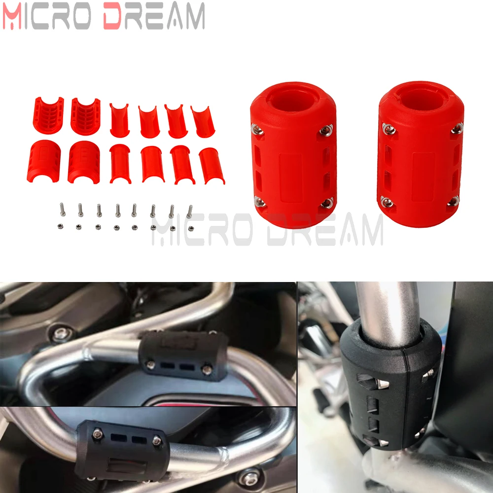 

For Suzuki V-Strom DL 1000 650 Motorcycle Engine Crash Bar Protection Bumper Decorative Guard Block 22/25/28mm for Tiger 1200