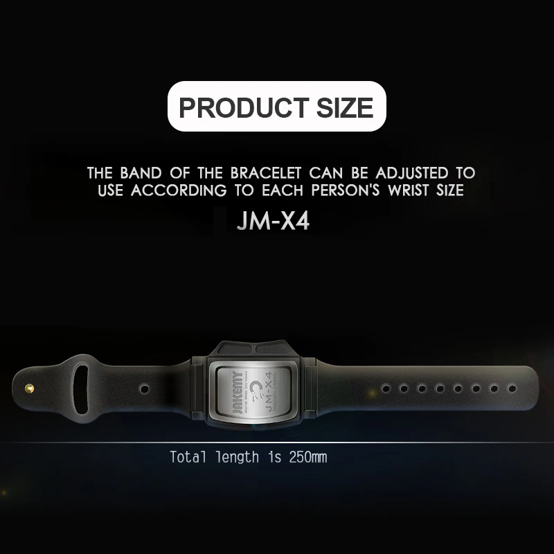 Магнитный браслет KINDLOV регулируемый адсорбционный мощный ремешок для запястья