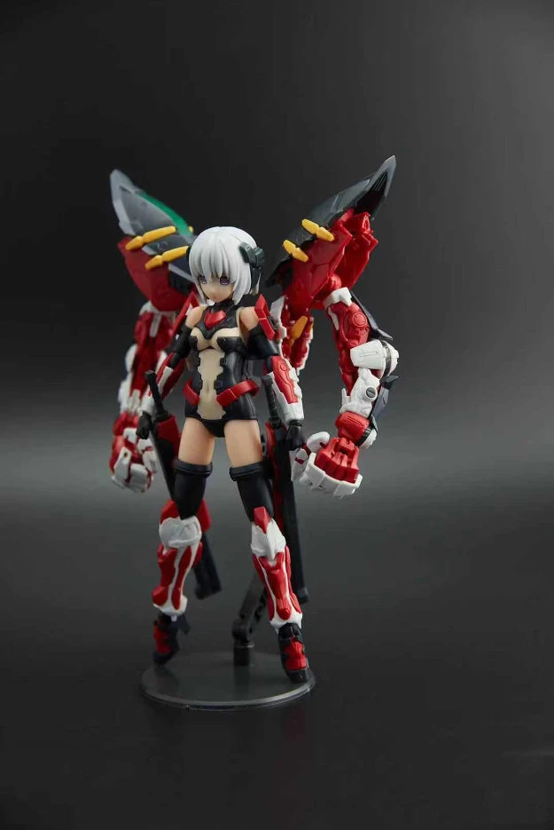 Фигурка М. Ж. Ф. Модели оружия Girl-01 1/144 RG MBF-P02 Astray Red Frame &amp приводная красная и летная