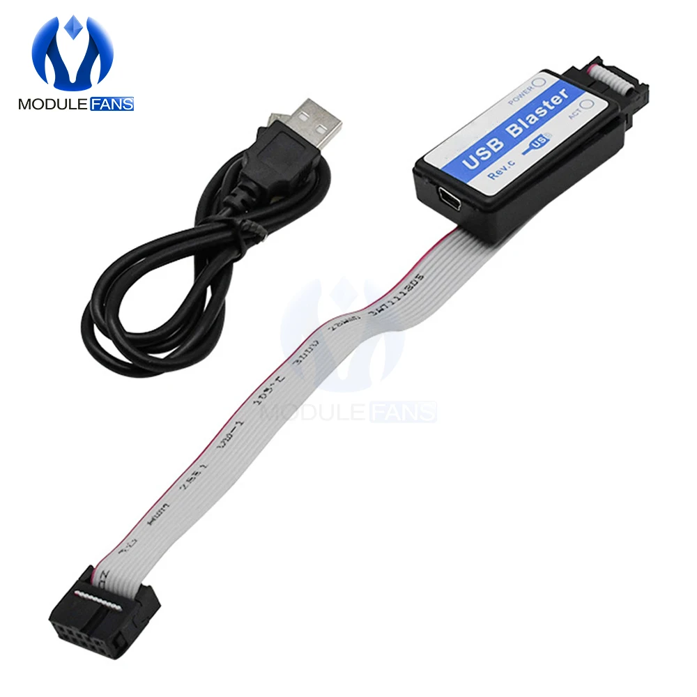 Кабель Altera Mini Usb Blaster для программатора CPLD FPGA NIOS JTAG с поддержкой всех устройств