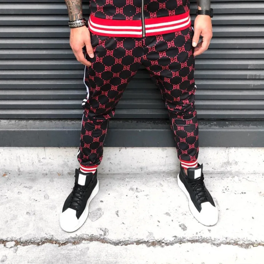 Весна 2020 Мужские штаны для бега тренировочные спортзала спортивная одежда