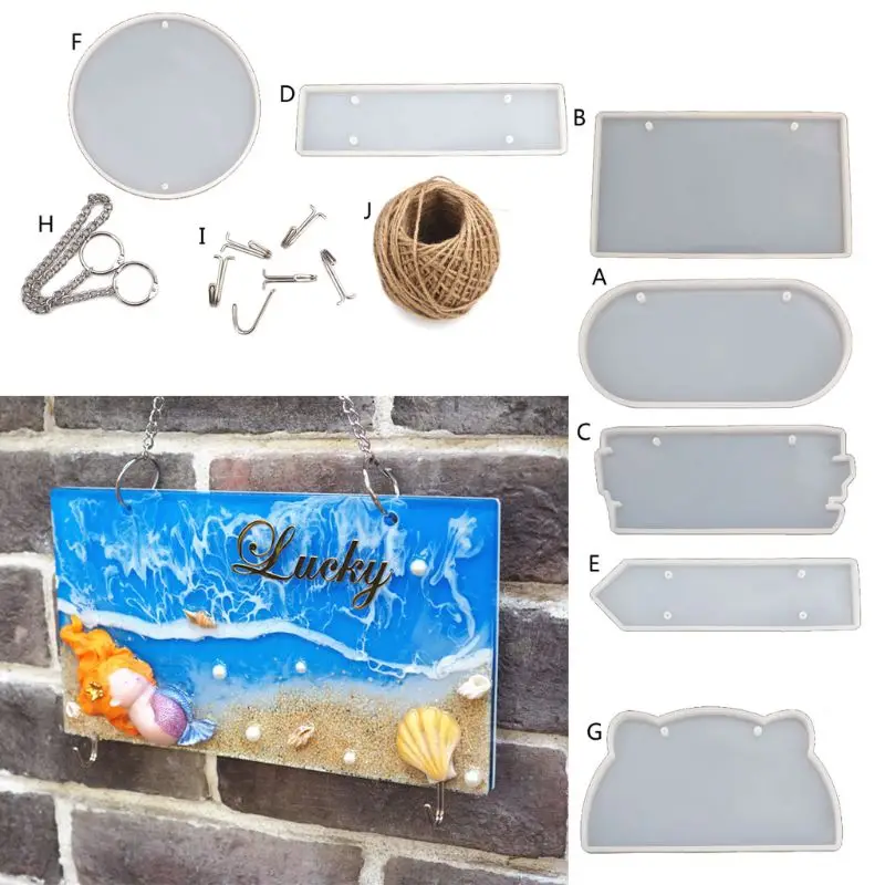 Ручной работы прозрачный силиконовый знаки-индикаторы приветствует карты