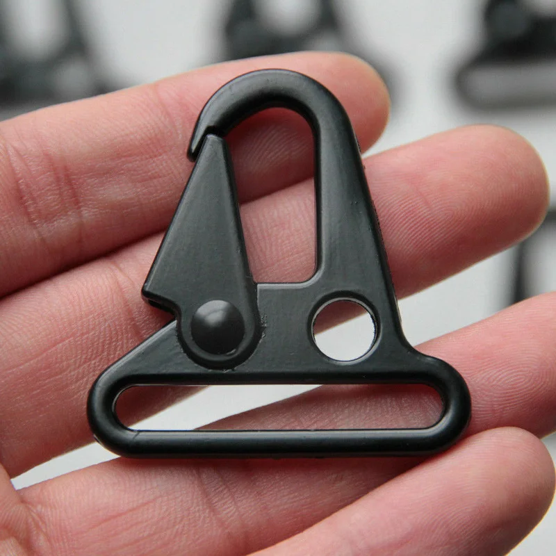 Горячая БЫСТРОРАЗЪЕМНАЯ петля карабин пружинный зажим Брелок пряжка Открытый