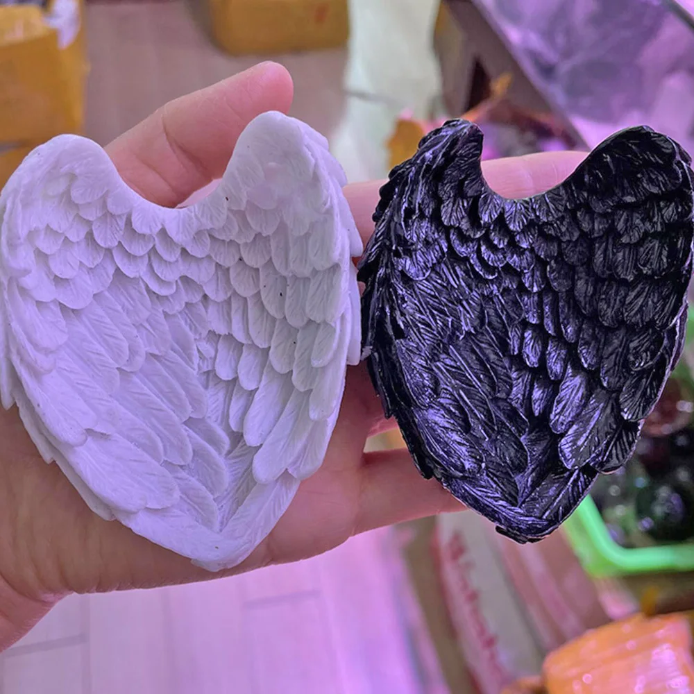 

Wing 3D Soap Mould Food Grade Angel Baby Wing Silicone Moulds Cake Decoration Feather Silicone Mold