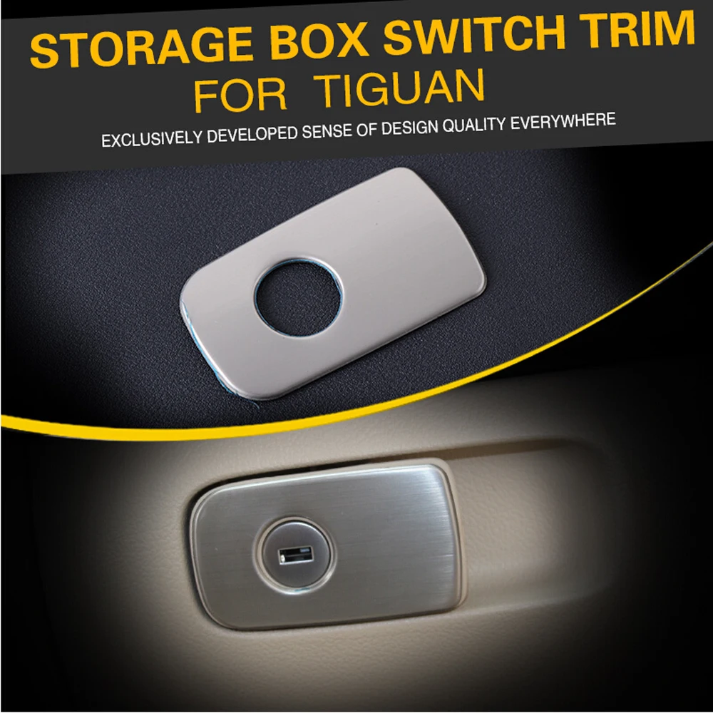 Автомобильный ящик для перчаток из нержавеющей стали коробка хранения