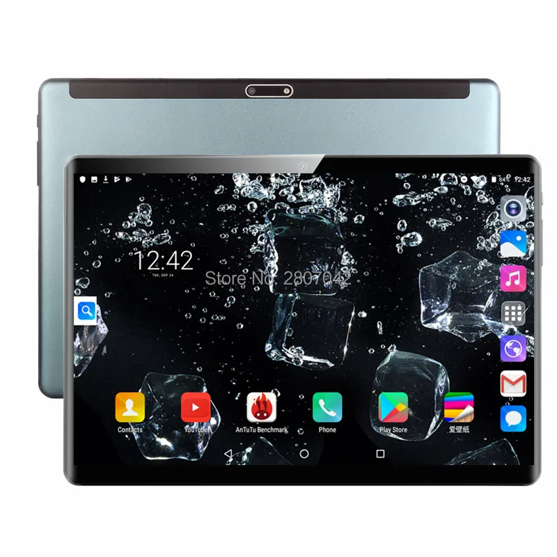 10 1 дюймов планшетный ПК 3G 4G Android 9 0 четыре ядра планшеты Ram 6 ГБ Rom 128 планшет ips две
