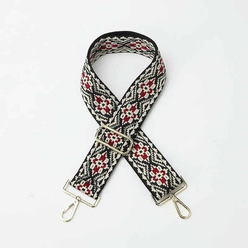 New  Womens  Wide 5.0Cm Bag Accessories Shoulder Messenger Crossbody Replacement  Partially Adjustable Belt Bag