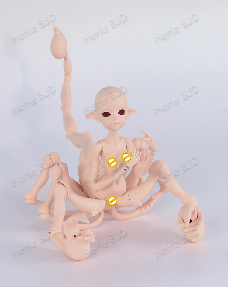 HeHeBJD Scorpion girl Charon животное тело фантазия подарок для девочки бесплатная