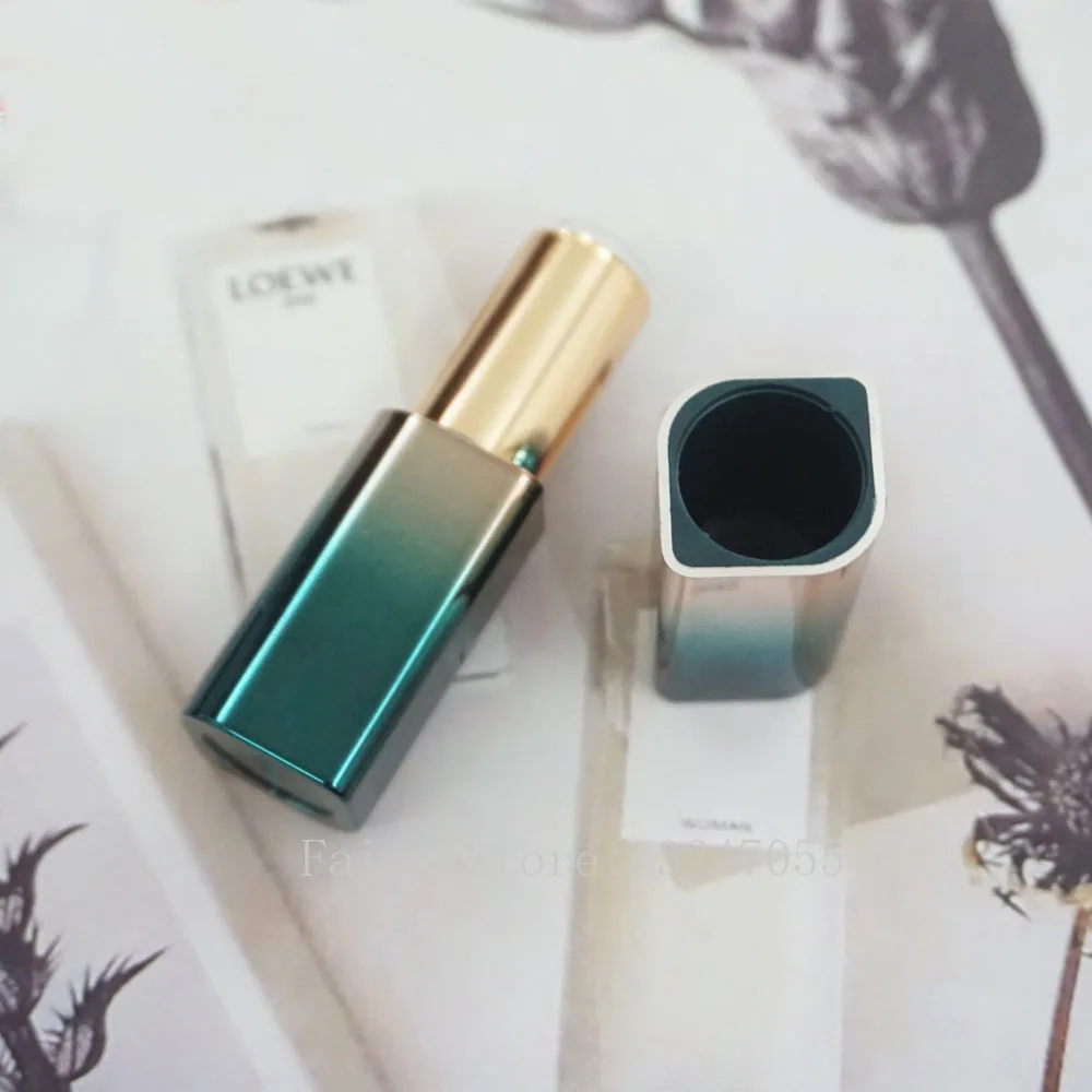 10/30/50pcs Magnetic Buckle 12.1mm Empty Gradient Spraying Lipstick Tube Lip Balm Container Shell Packaging Cosmetics | Красота и
