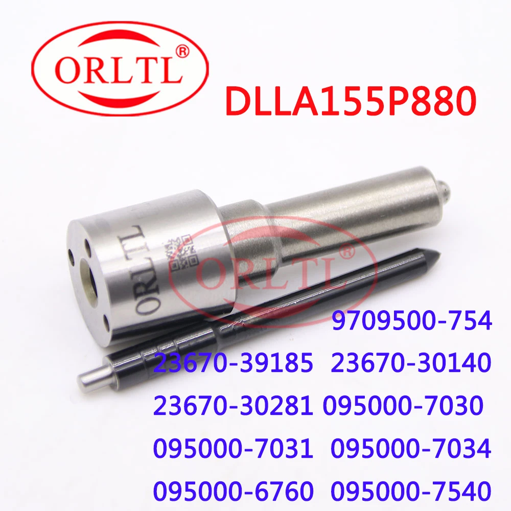 

ORLTL Sprayer DLLA155P880 Nozzle 23670-39215 Diesel Injector Assy 093400-8800 6980550 for 095000-7030 095000-6760 23670-30140