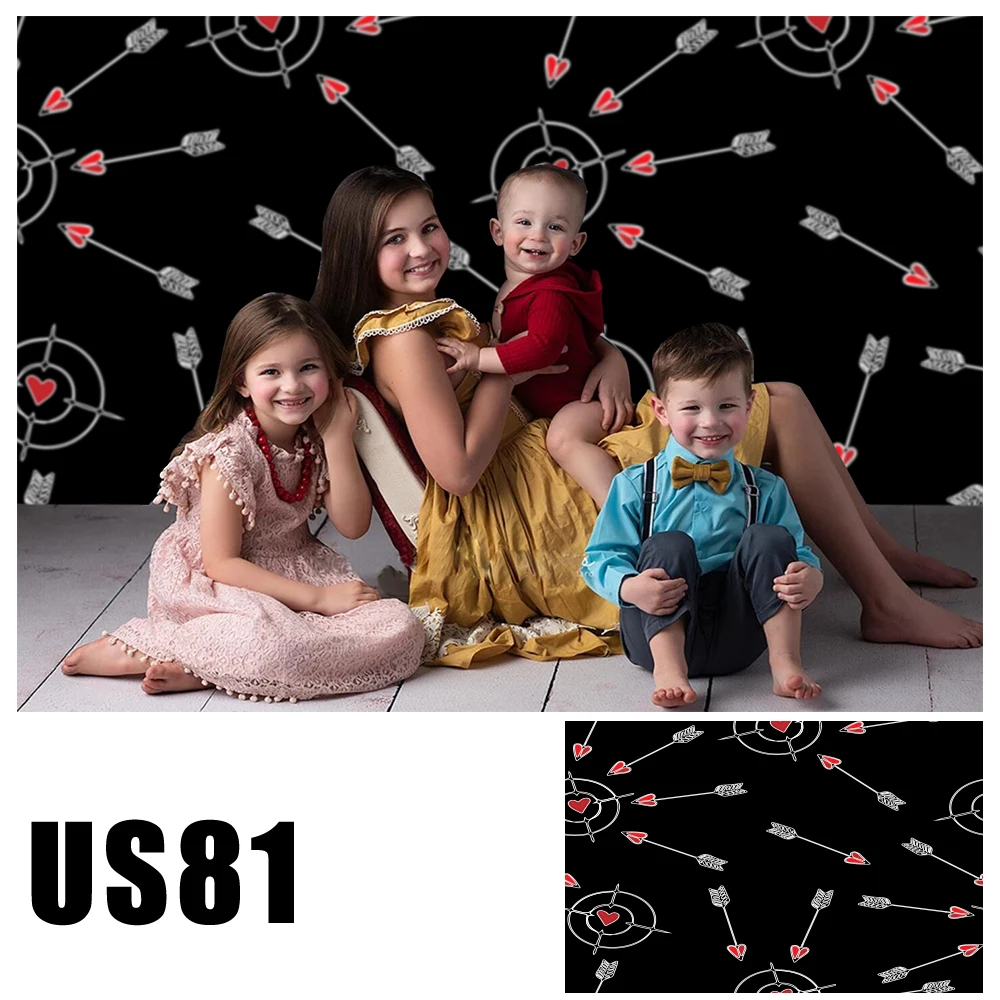 HUAYI Счастливый День святого Валентина фон Стрелка Любовь Сердце фотография Фон